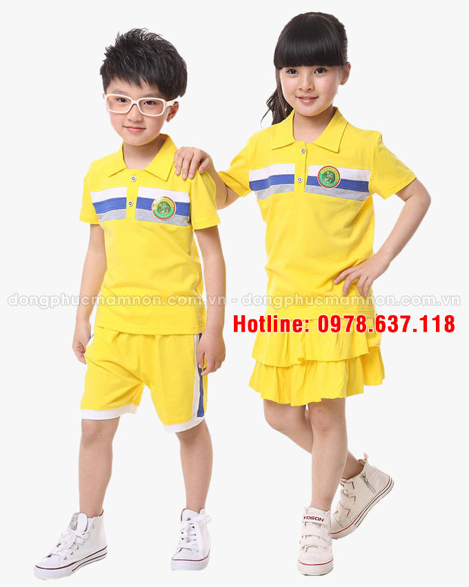 May đồng phục mầm non | May dong phuc mam non